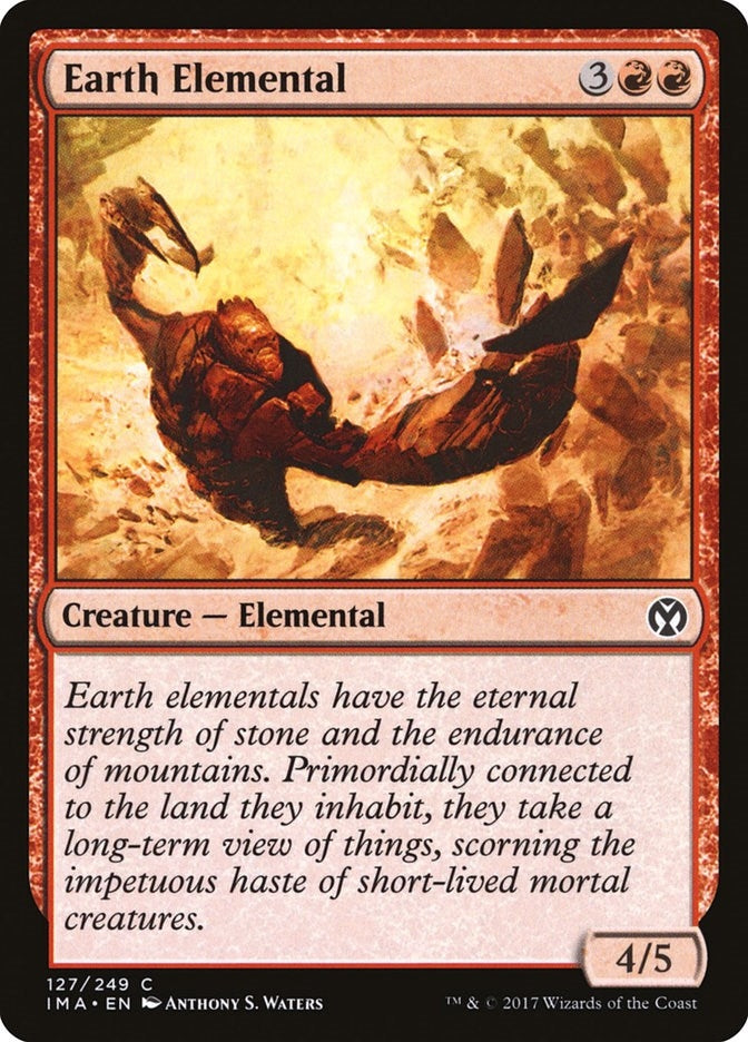 Earth Elemental (127) (Iconic Masters)