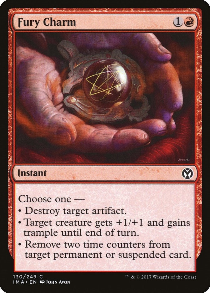 Fury Charm (130) (Iconic Masters)