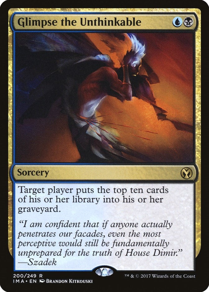 Glimpse the Unthinkable (200) (Iconic Masters)