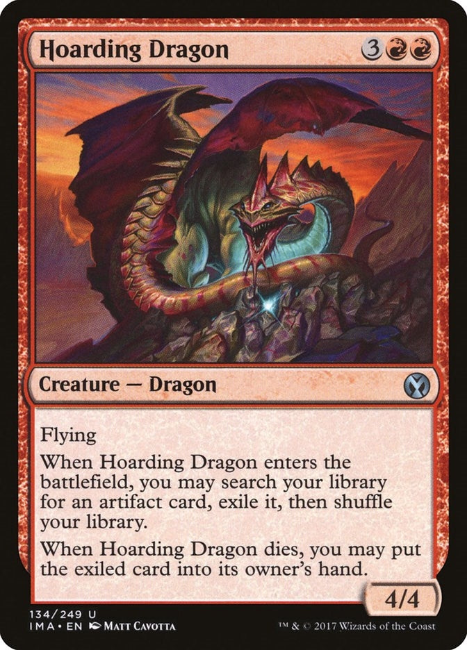 Hoarding Dragon (134) (Iconic Masters)
