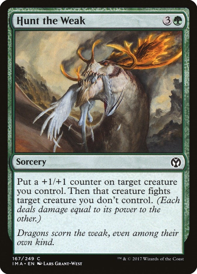 Hunt the Weak (167) (Iconic Masters)