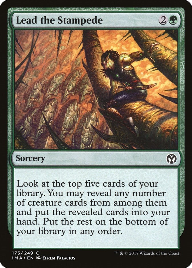 Lead the Stampede (173) (Iconic Masters)