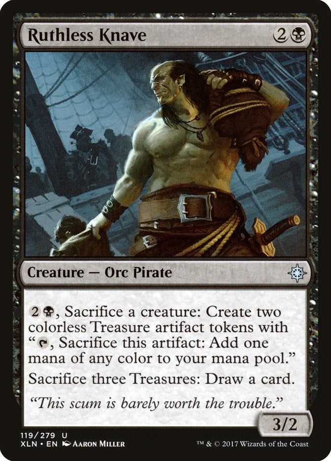 Ruthless Knave (119) (Ixalan)