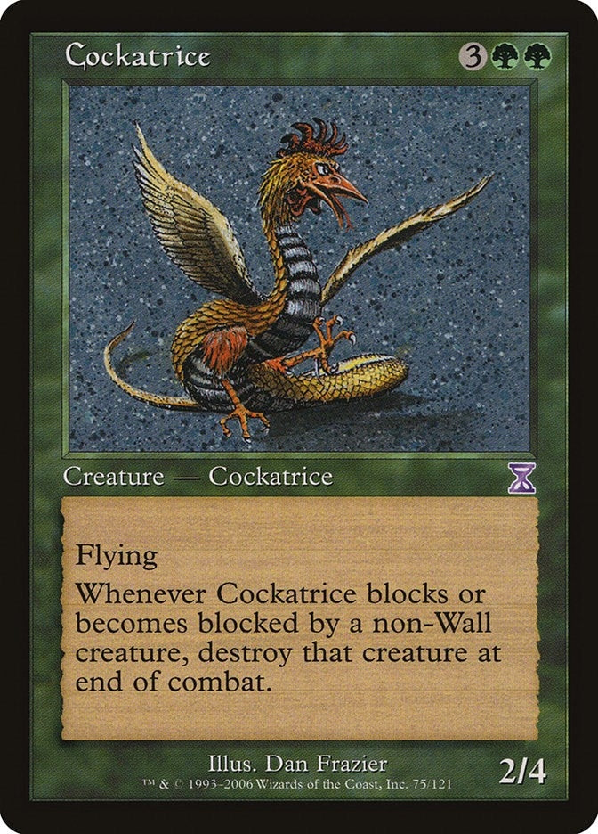 Cockatrice (75) (Timeshifted)