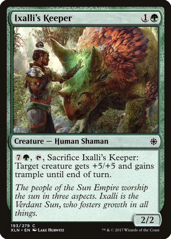 Ixalli's Keeper (193) (Ixalan)