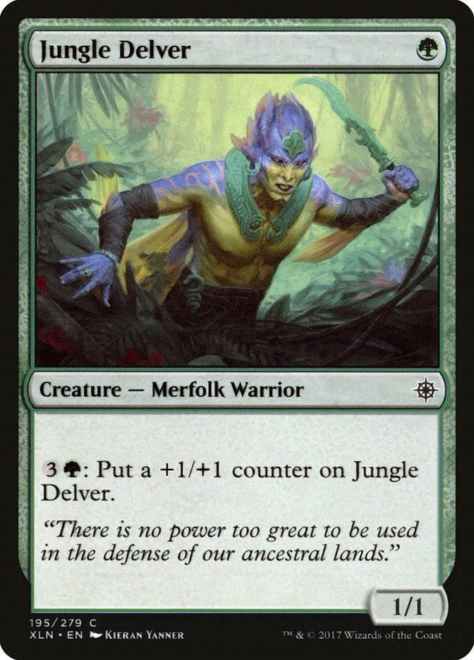 Jungle Delver (195) (Ixalan)