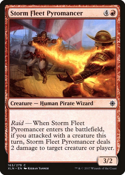 Storm Fleet Pyromancer (163) (Ixalan)