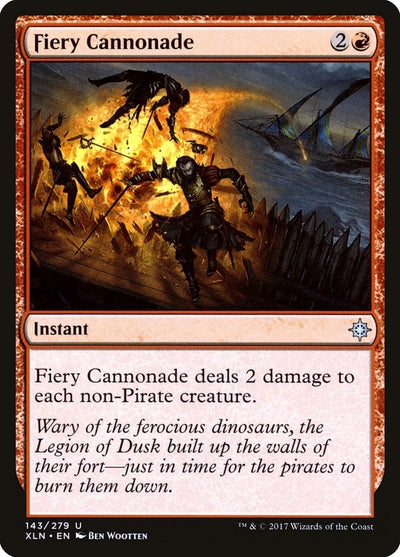 Fiery Cannonade (143) (Ixalan)