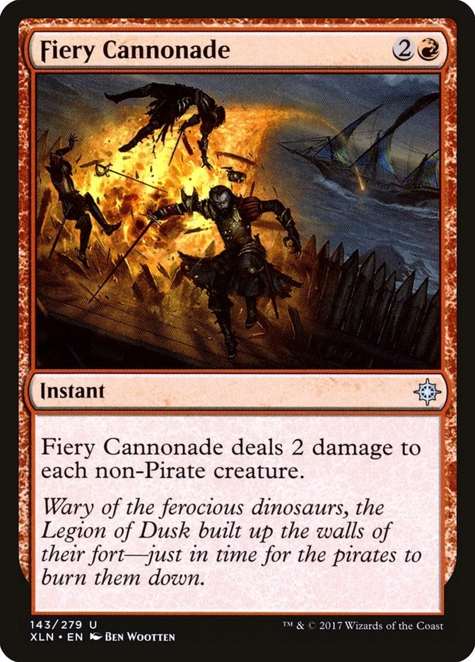 Fiery Cannonade (143) (Ixalan)
