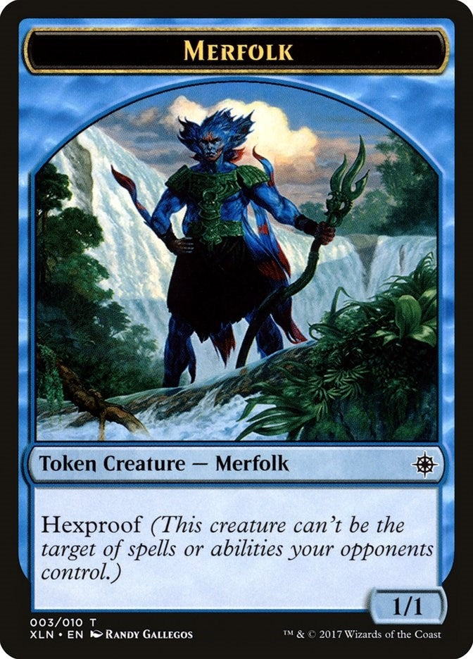 Merfolk Token (3) (Ixalan)