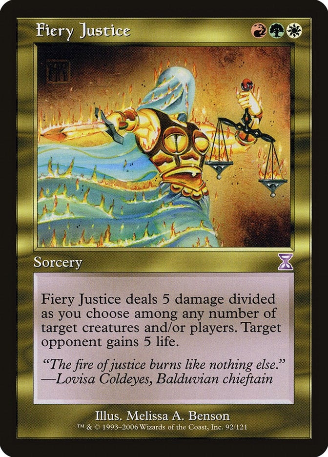 Fiery Justice (92) (Timeshifted)