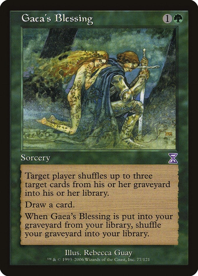 Gaea's Blessing (77) (Timeshifted)