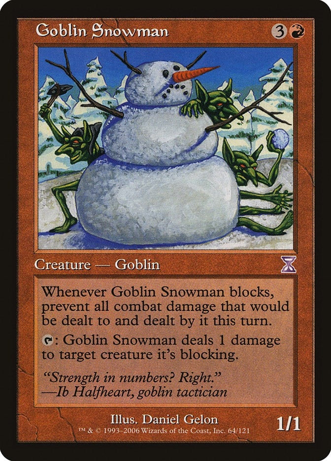 Goblin Snowman (64) (Timeshifted)