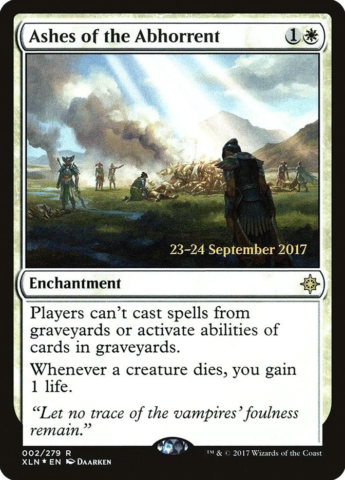Ashes of the Abhorrent (2) (Prerelease Cards)