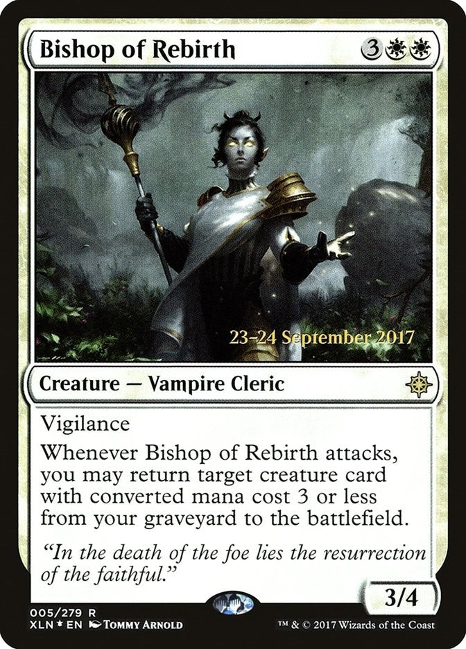 Bishop of Rebirth (5) (Prerelease Cards)