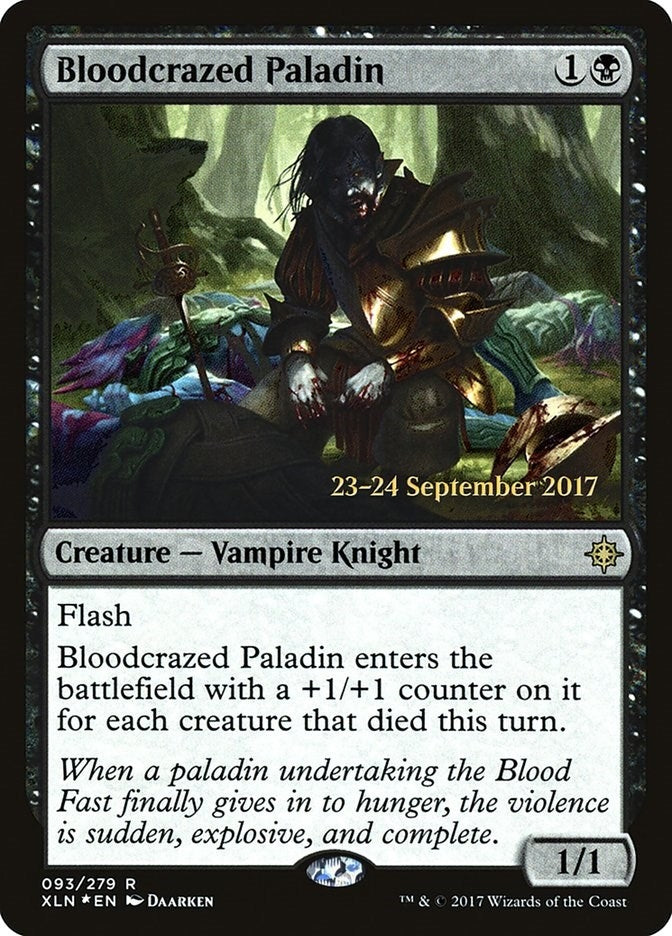 Bloodcrazed Paladin (93) (Prerelease Cards)