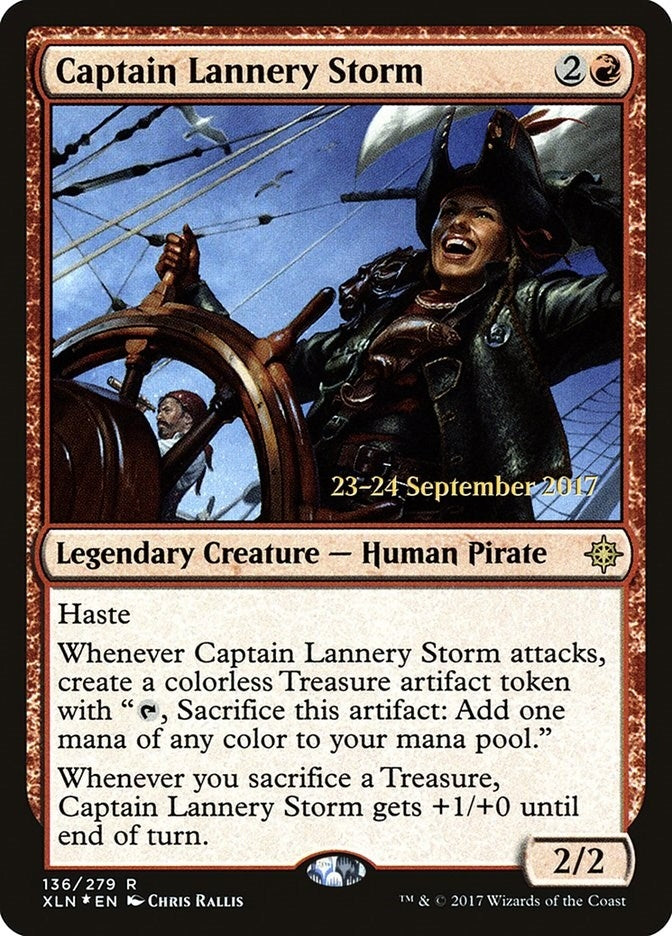 Captain Lannery Storm (136) (Prerelease Cards)