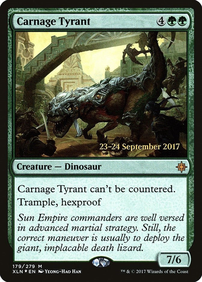 Carnage Tyrant (179) (Prerelease Cards)