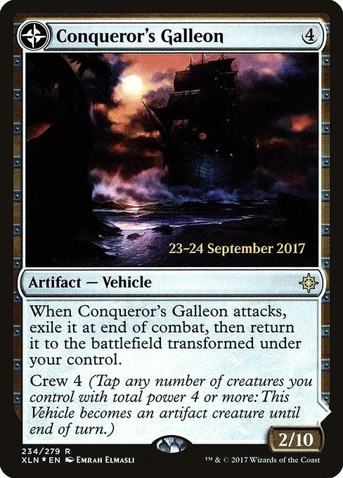 Conqueror's Galleon (234) (Prerelease Cards)