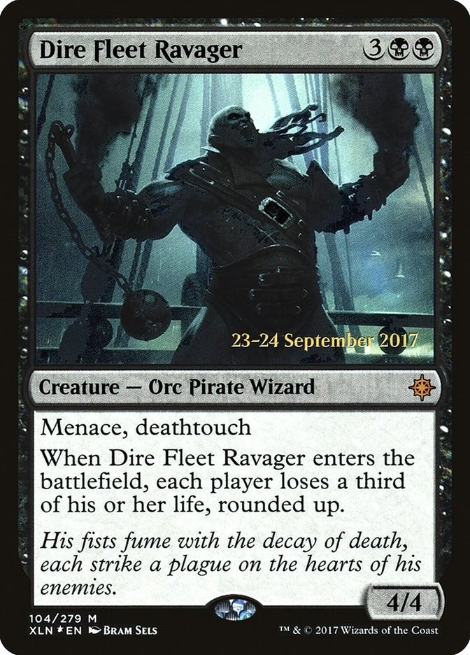 Dire Fleet Ravager (104) (Prerelease Cards)