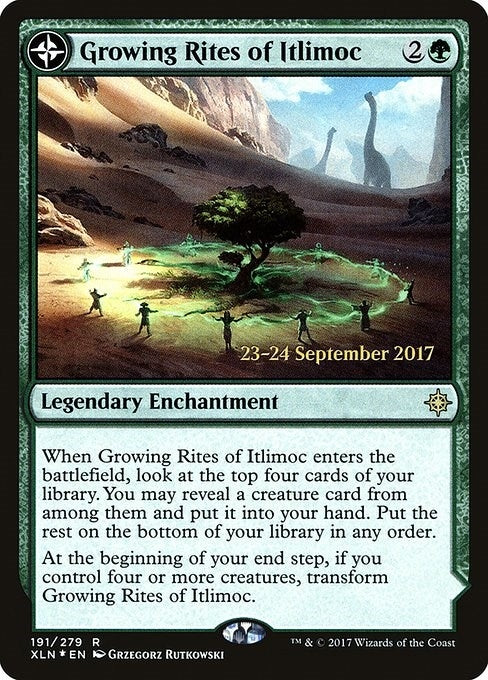Growing Rites of Itlimoc (XLN) (191) (Prerelease Cards)