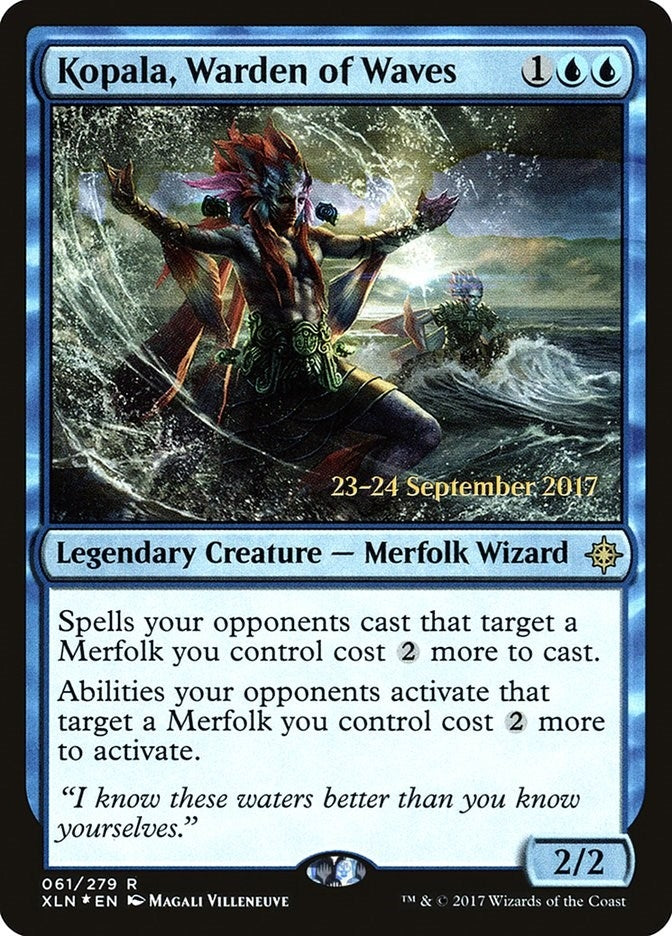Kopala, Warden of Waves (61) (Prerelease Cards)