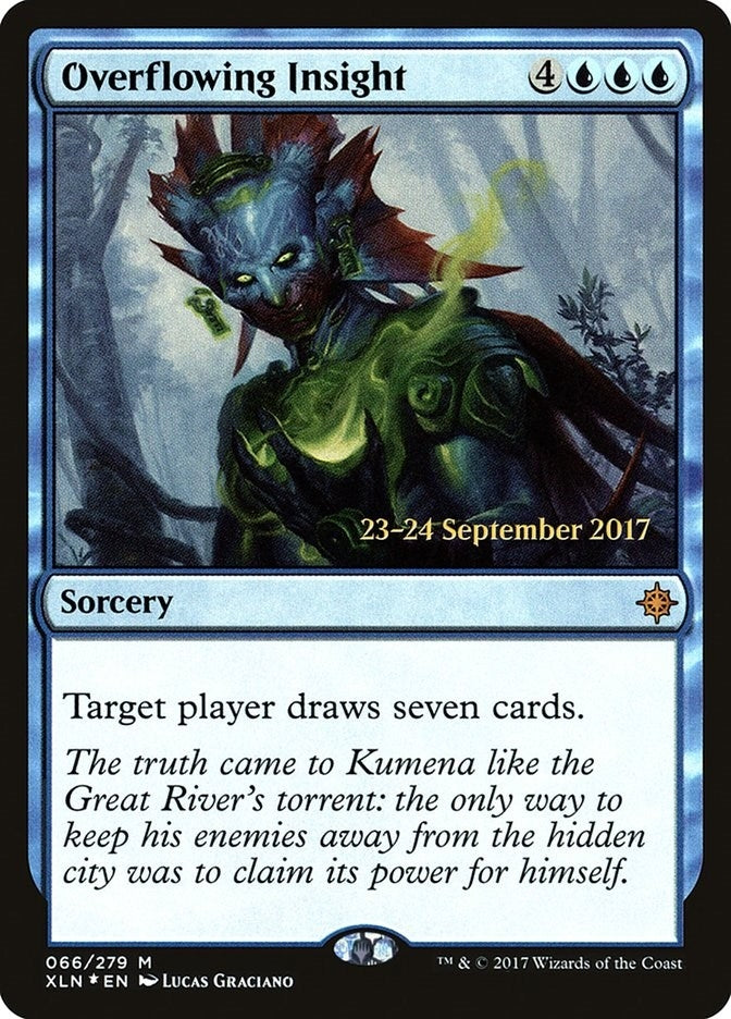 Overflowing Insight (66) (Prerelease Cards)
