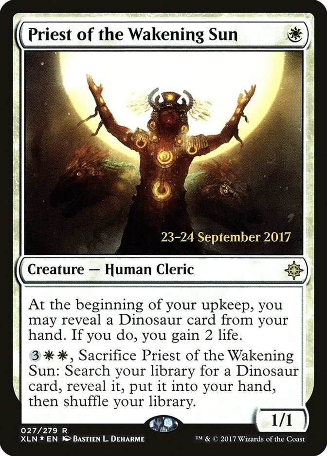 Priest of the Wakening Sun (27) (Prerelease Cards)