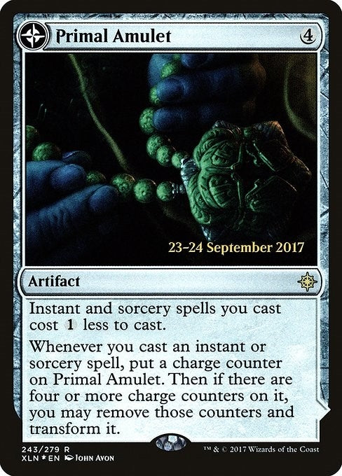 Primal Amulet (243) (Prerelease Cards)