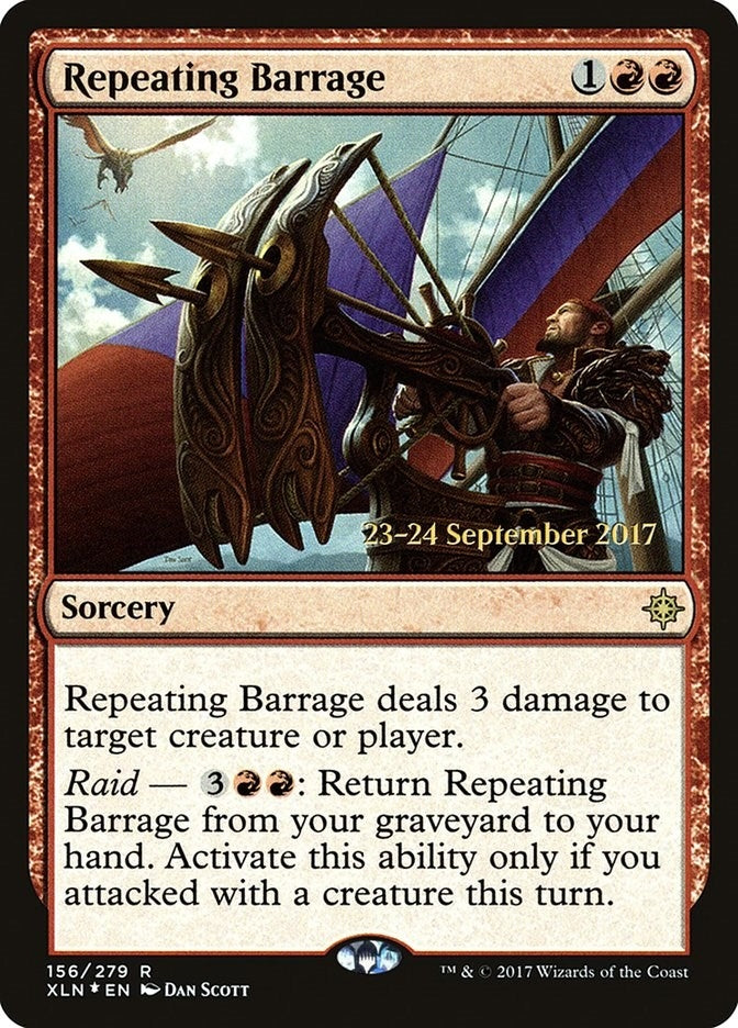 Repeating Barrage (156) (Prerelease Cards)