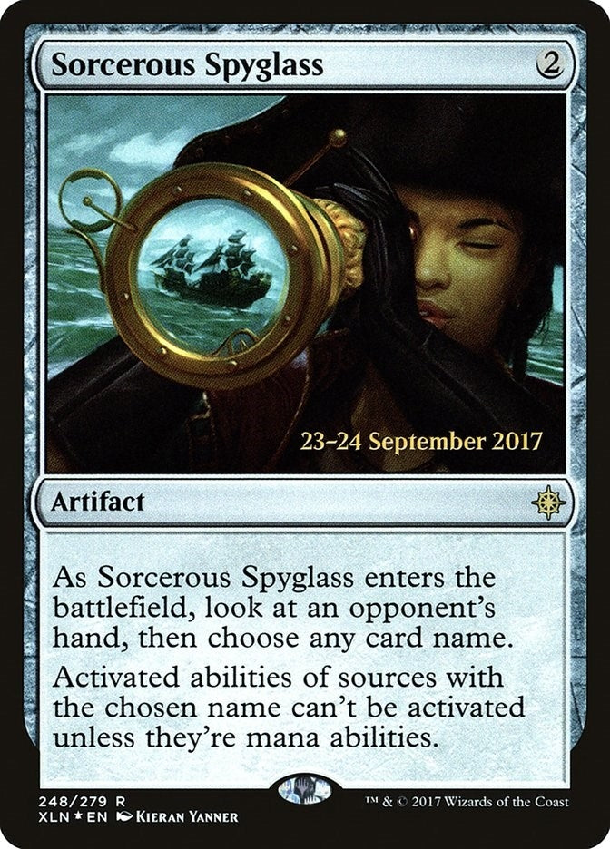 Sorcerous Spyglass (XLN) (248) (Prerelease Cards)