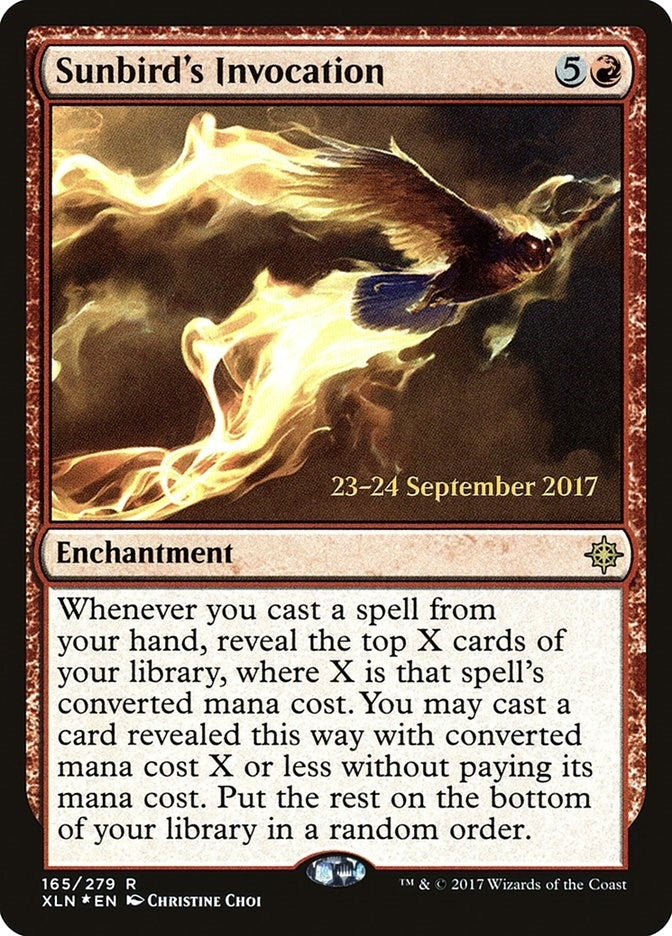 Sunbird's Invocation (165) (Prerelease Cards)