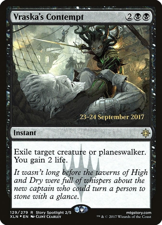 Vraska's Contempt (129) (Prerelease Cards)