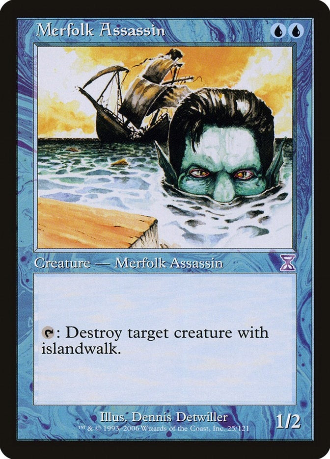 Merfolk Assassin (25) (Timeshifted)
