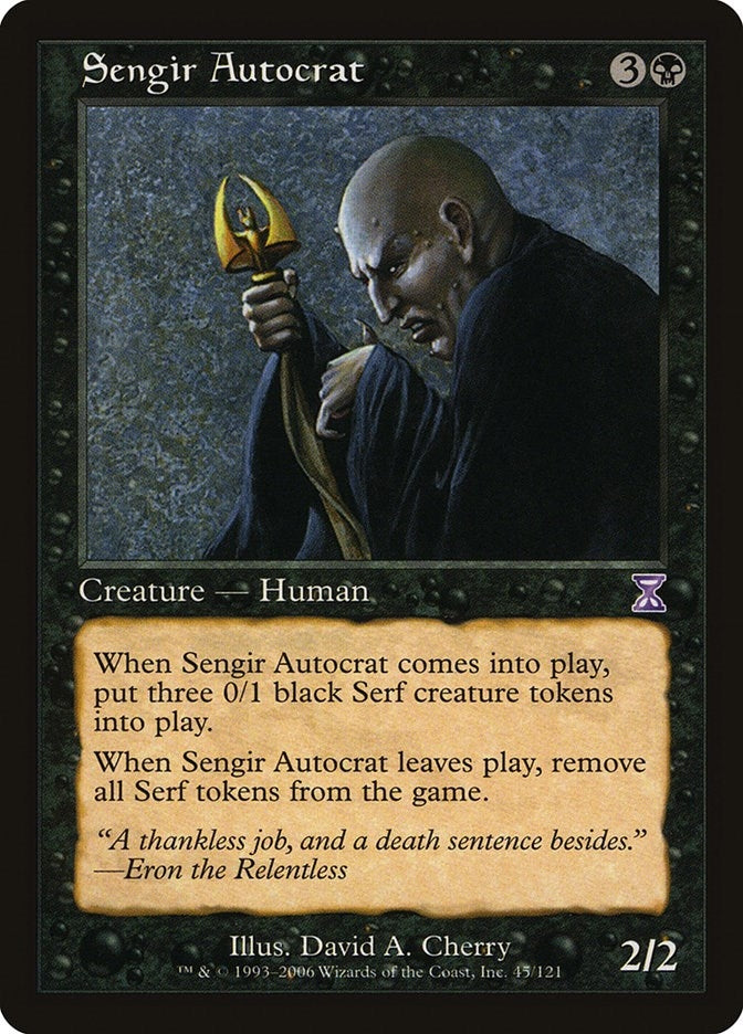 Sengir Autocrat (45) (Timeshifted)