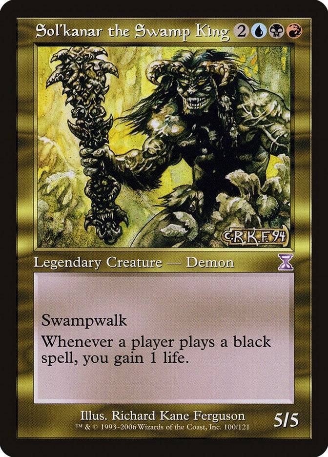 Sol'kanar the Swamp King (100) (Timeshifted)