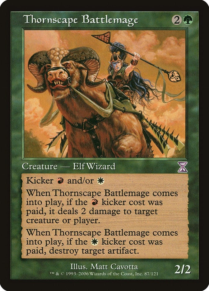 Thornscape Battlemage (87) (Timeshifted)