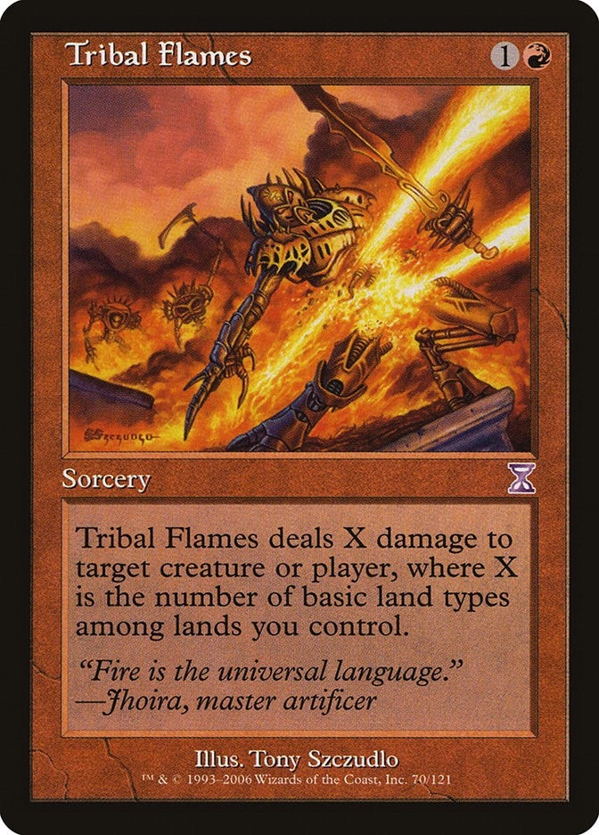Tribal Flames (70) (Timeshifted)