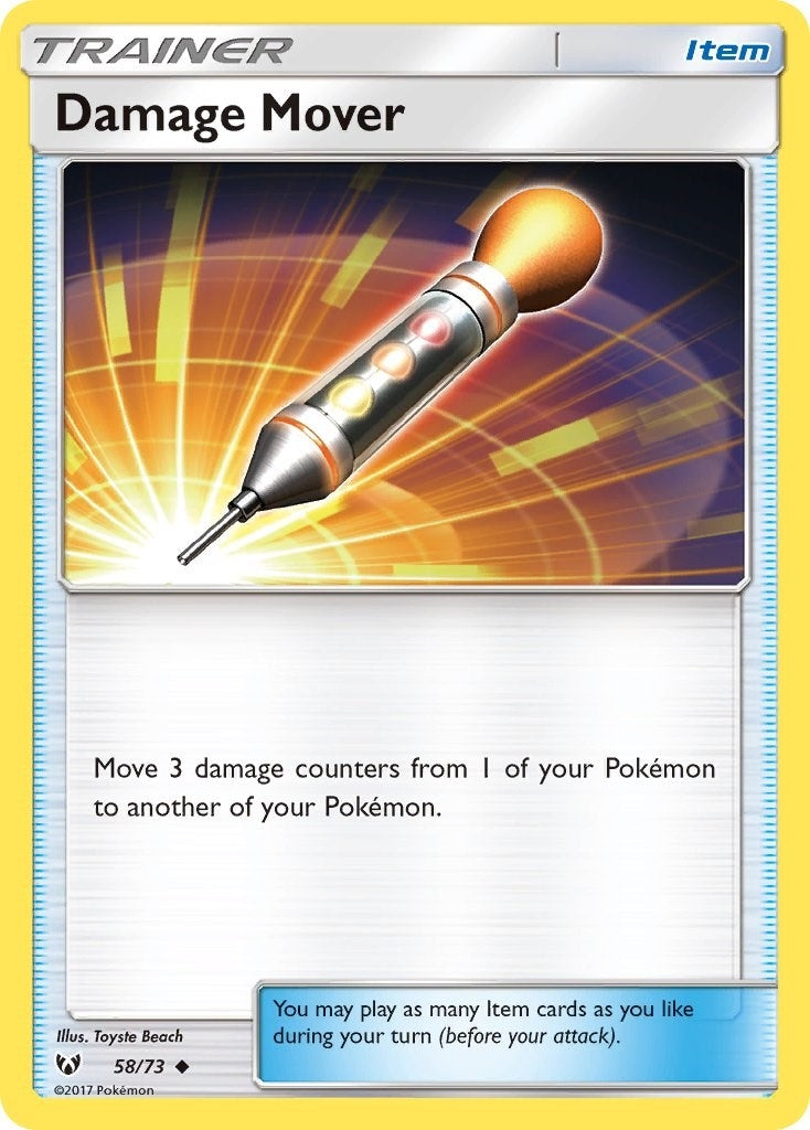 Image for Damage Mover (58/73) (Shining Legends) - Pokemon