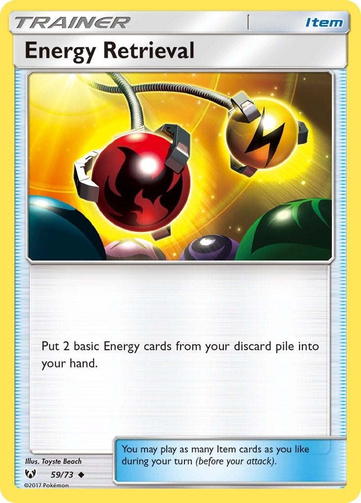 Image for Energy Retrieval (59/73) (Shining Legends) - Pokemon