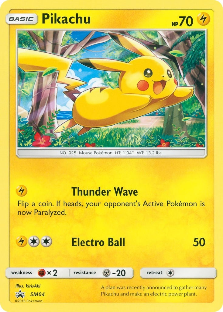 Image for Pikachu - SM04 (Target Non-Holo) (SM04) (SM Promos) - Pokemon
