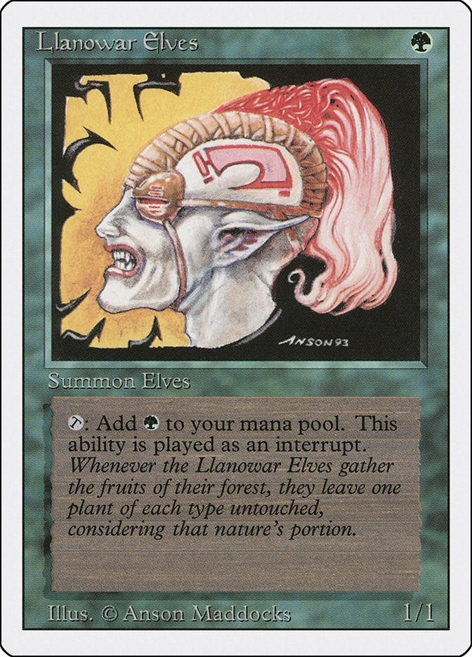 Llanowar Elves (Revised Edition)