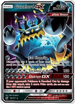 Image for Guzzlord GX (63/111) (SM - Crimson Invasion) - Pokemon