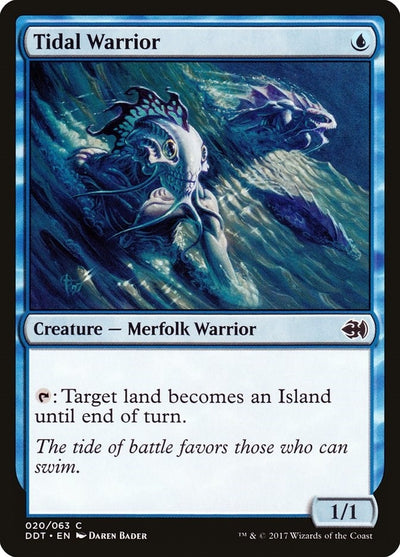Tidal Warrior (20) (Duel Decks: Merfolk vs. Goblins)