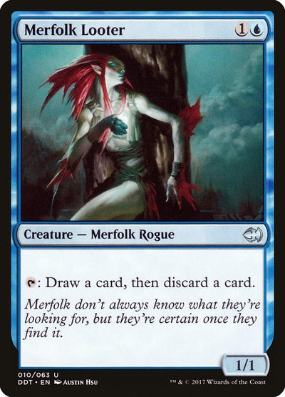 Merfolk Looter (10) (Duel Decks: Merfolk vs. Goblins)
