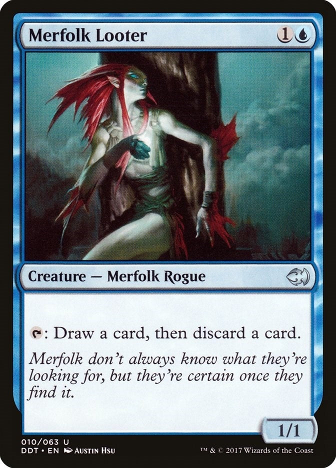 Merfolk Looter (10) (Duel Decks: Merfolk vs. Goblins)