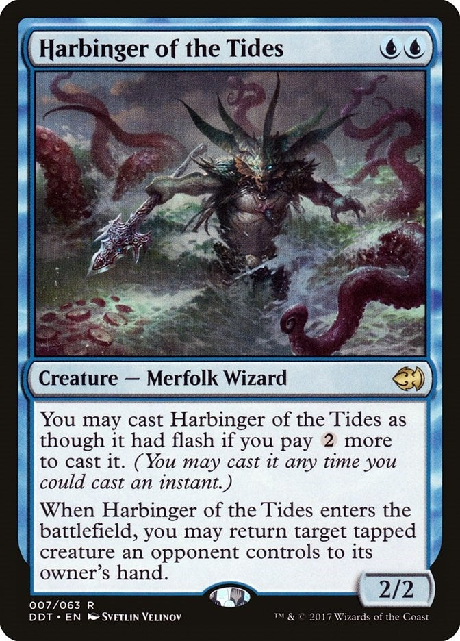 Harbinger of the Tides (7) (Duel Decks: Merfolk vs. Goblins)