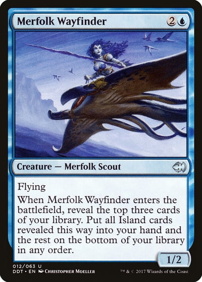 Merfolk Wayfinder (12) (Duel Decks: Merfolk vs. Goblins)
