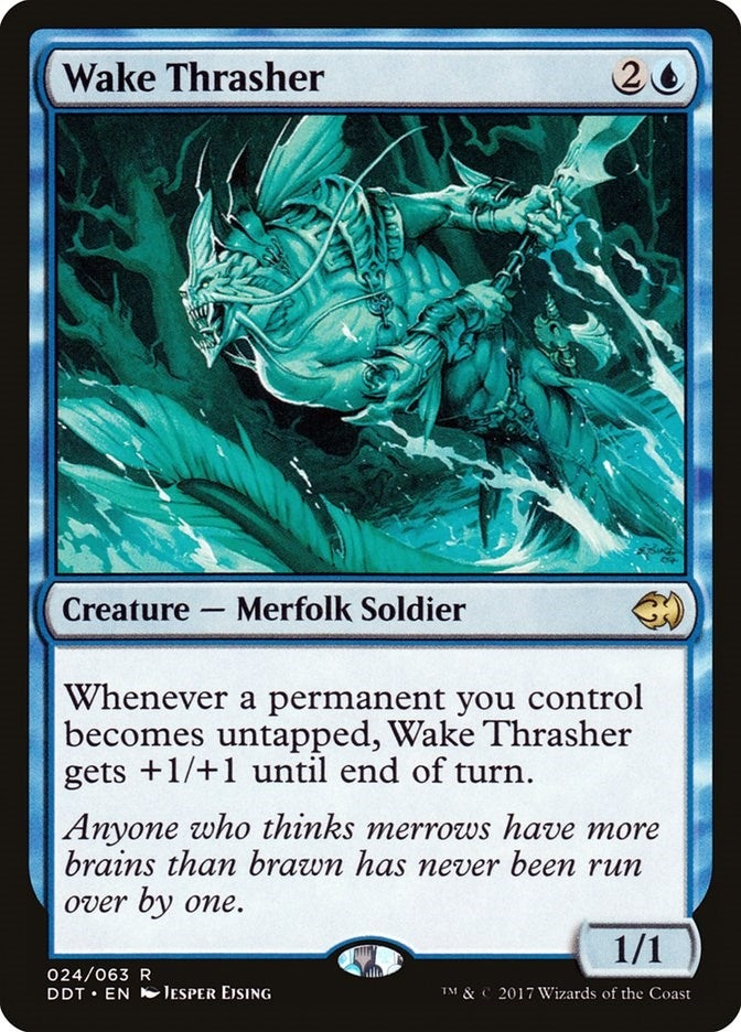 Wake Thrasher (24) (Duel Decks: Merfolk vs. Goblins)