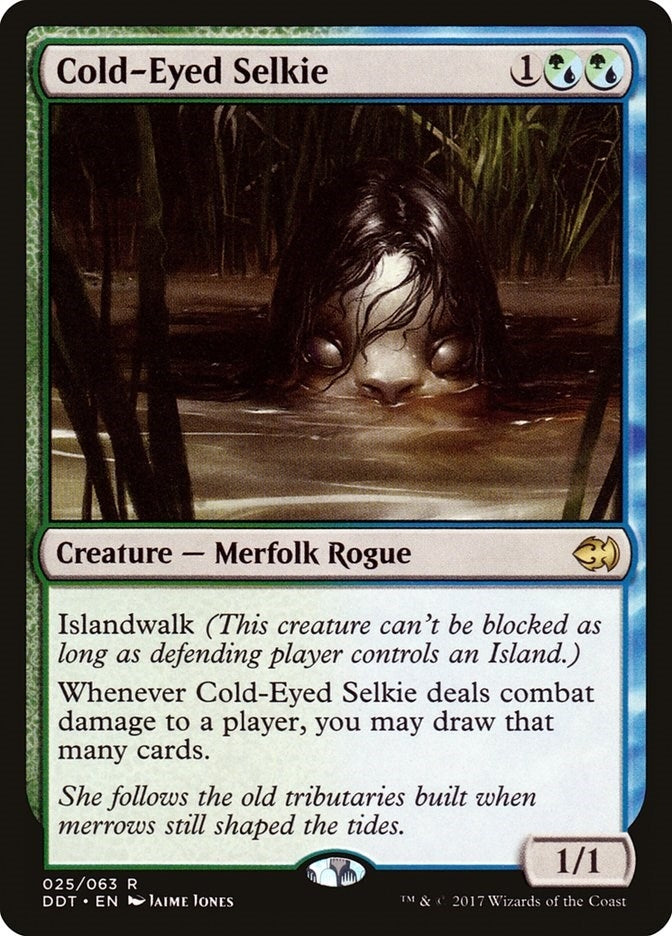 Cold-Eyed Selkie (25) (Duel Decks: Merfolk vs. Goblins)